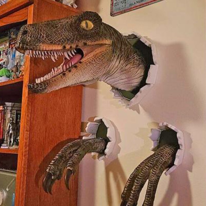 3D-dinosauruse seina rekvisiid CreativeMinds™