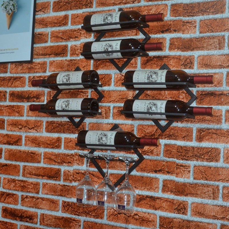 Seinale kinnitatav veiniriiul NordicHome™